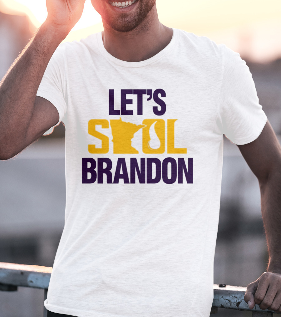 LET'S SKOL BRANDON MINNESOTA VIKINGS T-Shirt