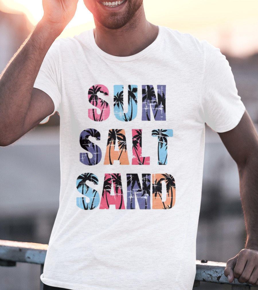 Sun Salt Sand Seven Rock Life Free T-Shirt