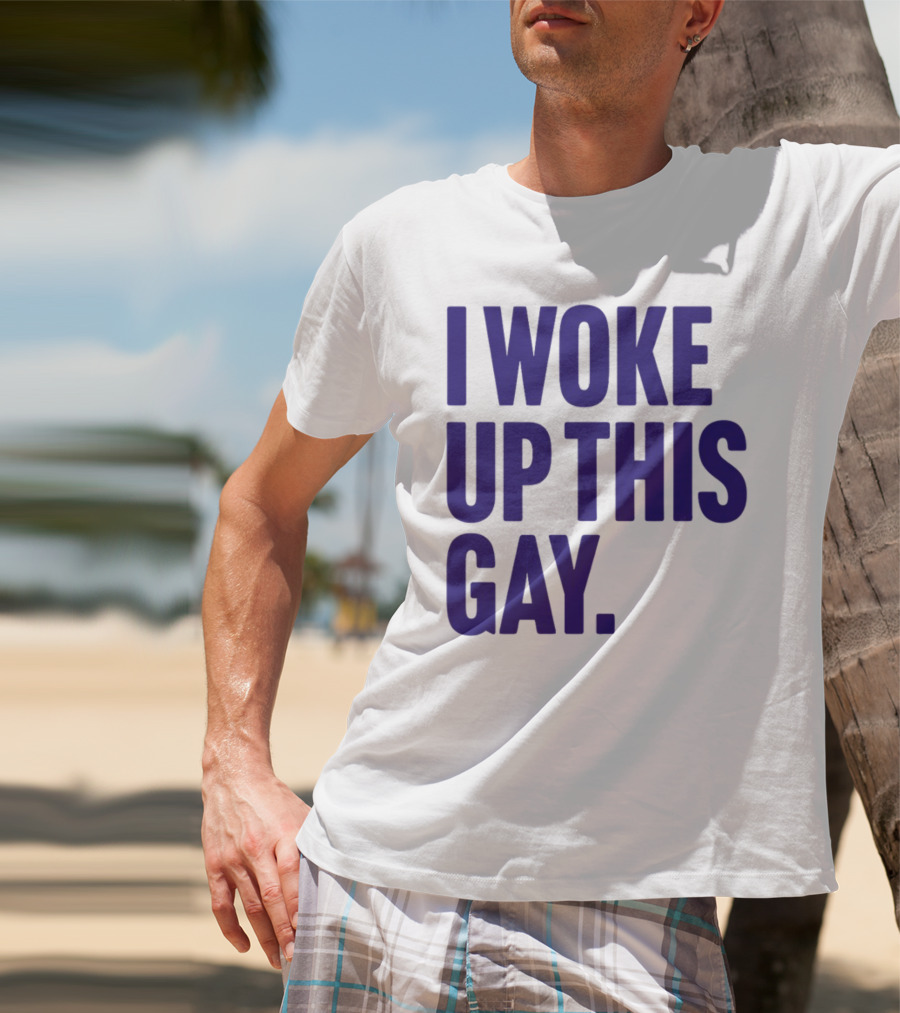 I Woke Up This Gay Bullzerk T-Shirt