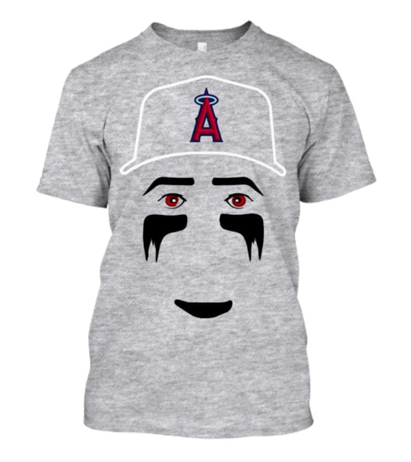 Rookie Maggie Neto Angels Creepy Red Eyes Dark Background Cap T-Shirt