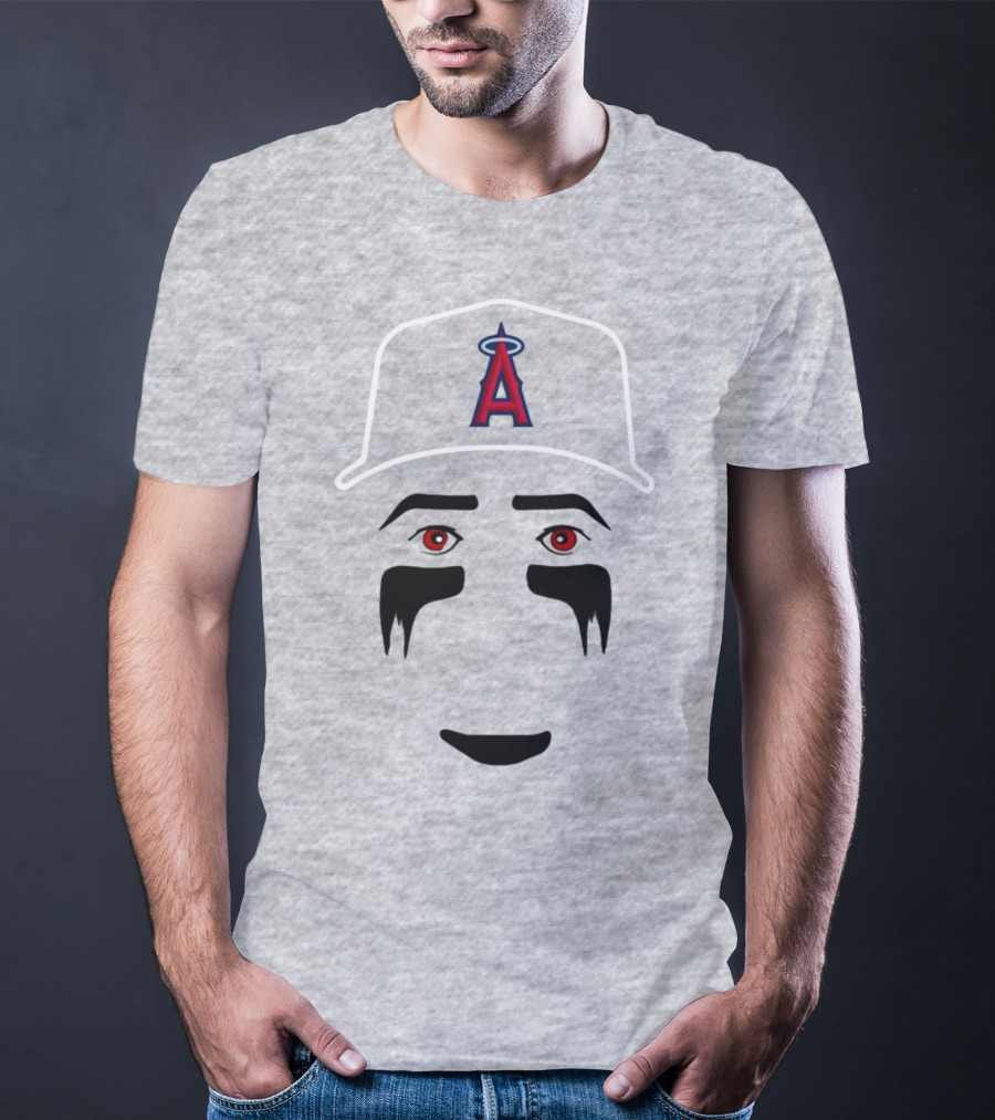 Rookie Maggie Neto Angels Creepy Red Eyes Dark Background Cap T-Shirt
