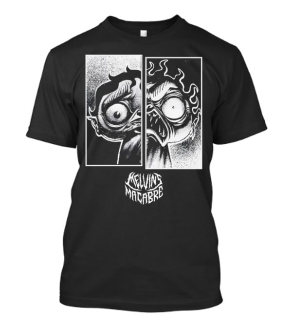 Melvin's Macabre Comic Horror Expression T-Shirt