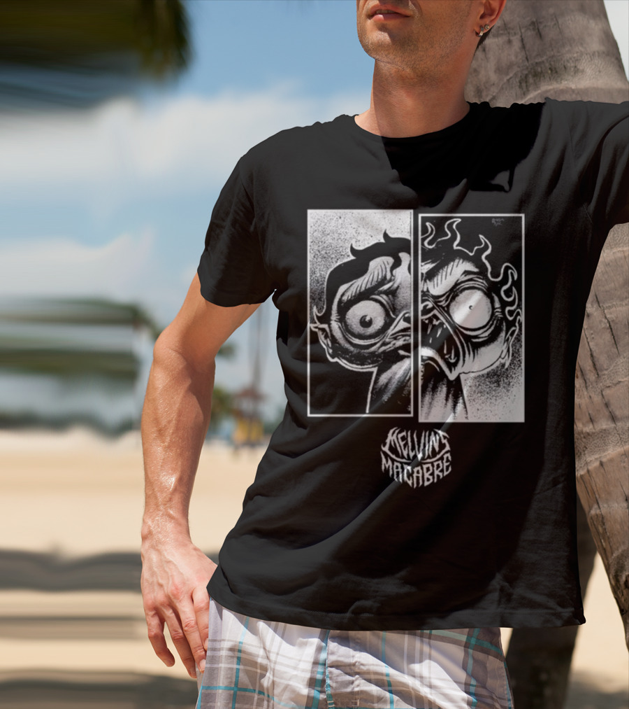 Melvin's Macabre Comic Horror Expression T-Shirt