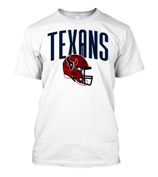 Texans Football Helmet T-Shirt
