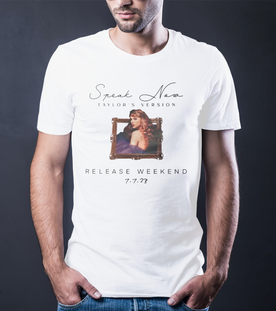 Speak Now Taylor's Version Release Weekend 7.7.23 T-Shirt