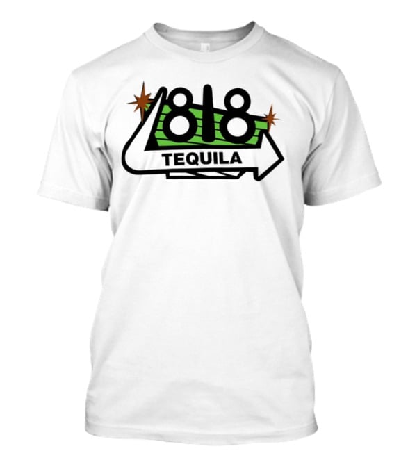 818 Tequila Logo With Stars And Arrow T-Shirt