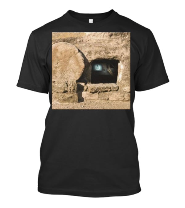 Reboot Van Cave With Stone Doorway And Tech Screen T-Shirt