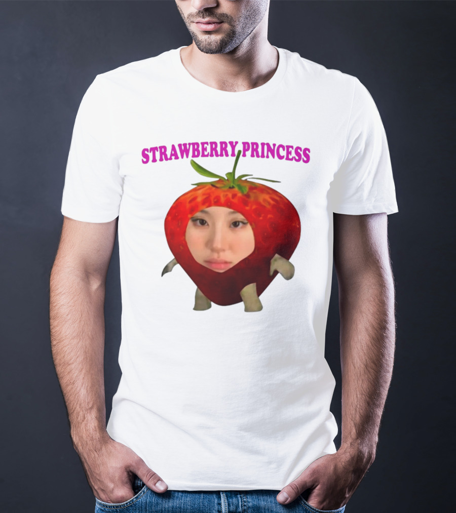 Chaeyoung Strawberry Princess In A Strawberry Costume T-Shirt