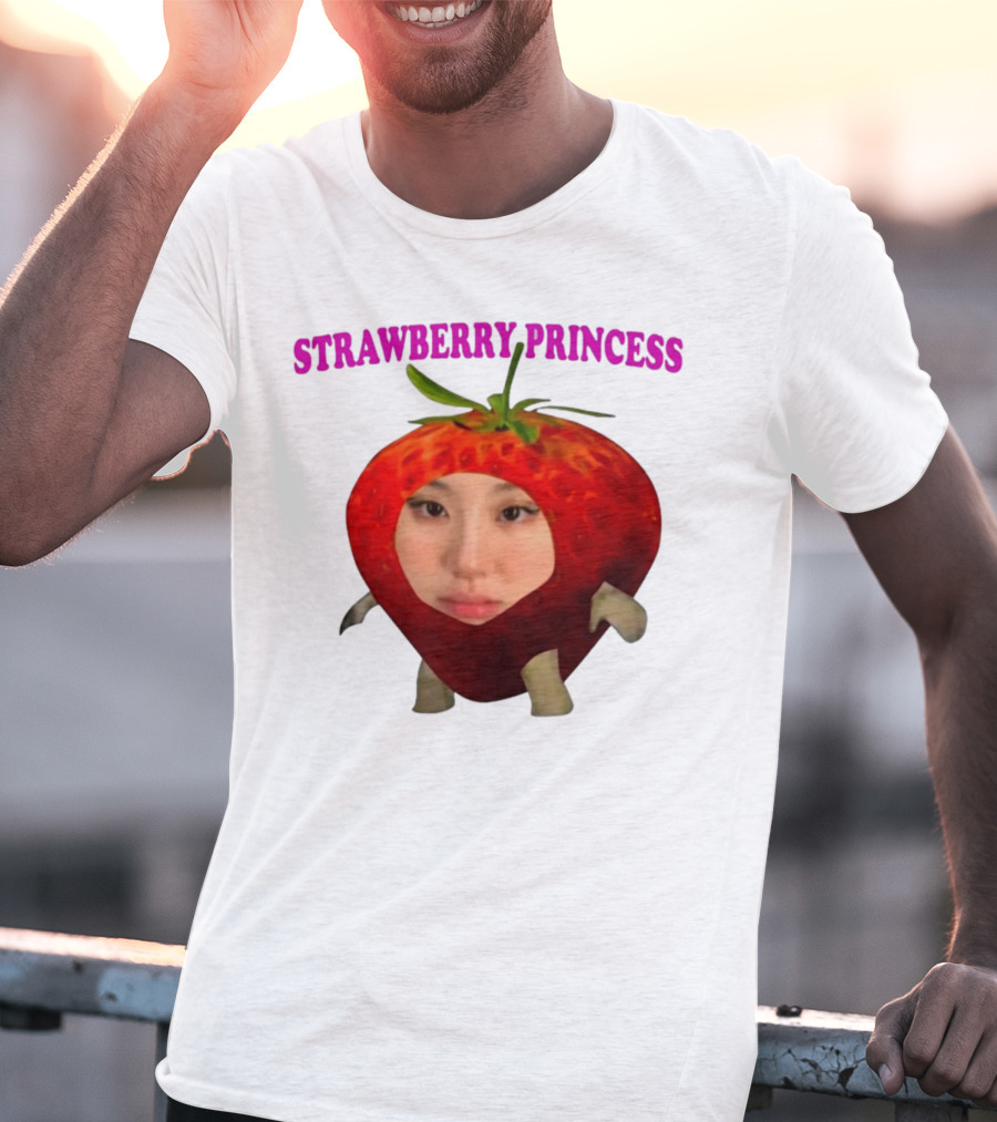 Chaeyoung Strawberry Princess In A Strawberry Costume T-Shirt