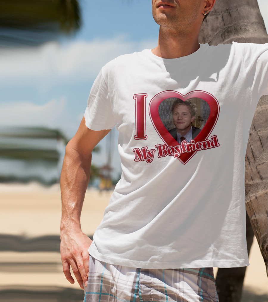 I Love My Boyfriend Logan Huntzberger T-Shirt