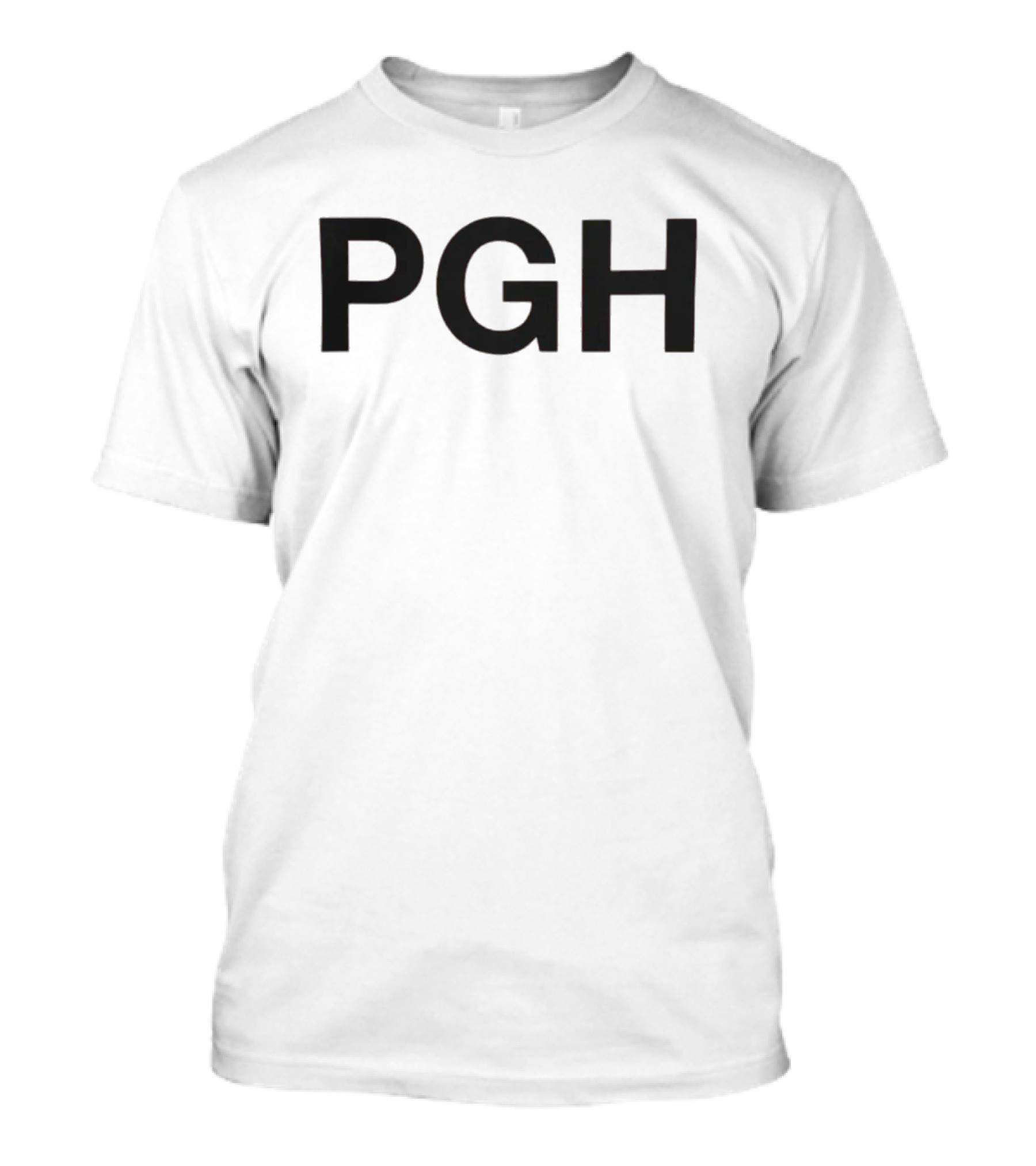 Pittsburgh PGH Text T-Shirt
