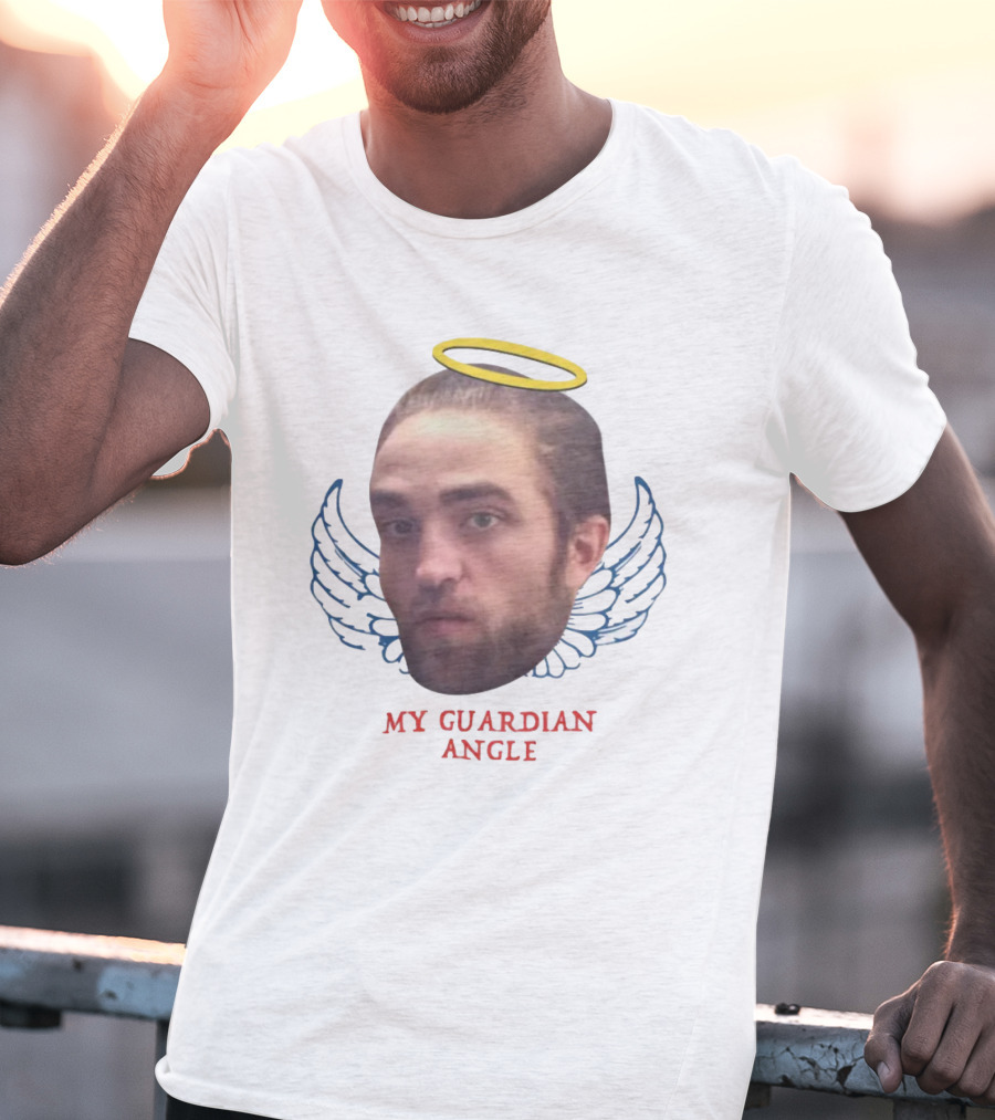 My Guardian Angle Robert Pattinson Halo Wings T-Shirt