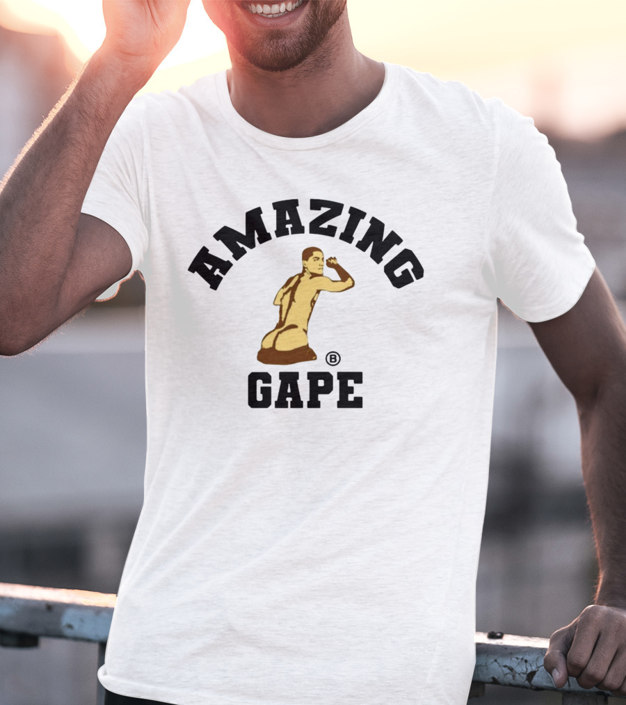 Amazing Gape Muscle Pose T-Shirt
