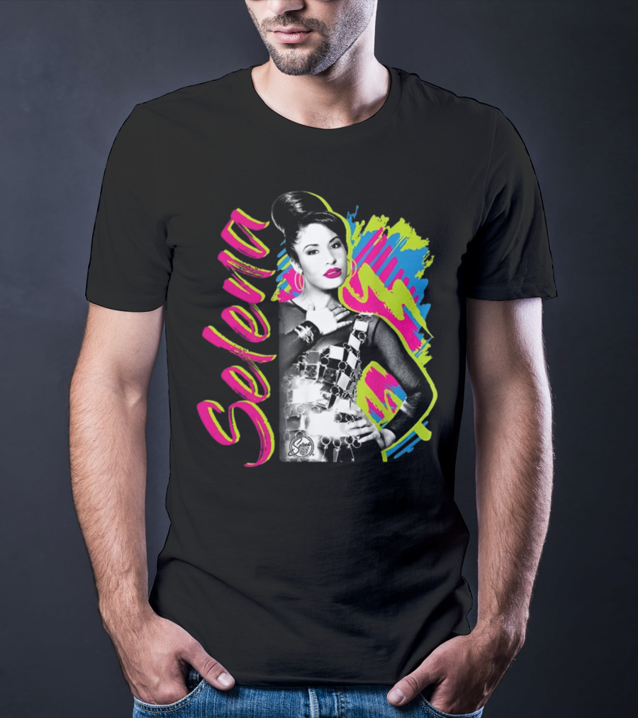Selena Vibrant Neon T-Shirt