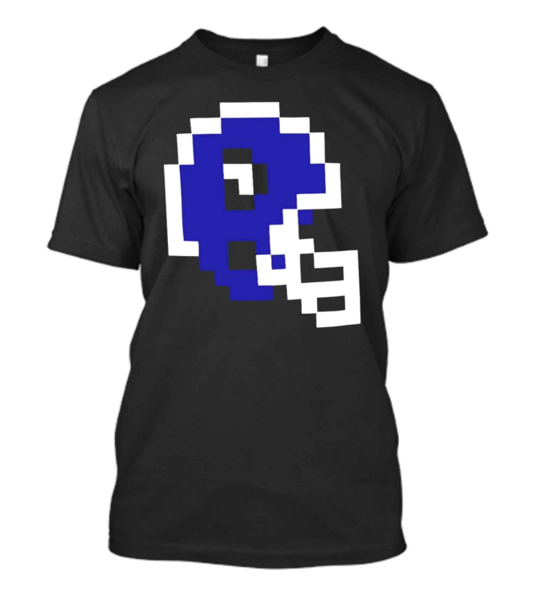 Thatsgoodsports 8 Bit New Retro Football Helmet T-Shirt