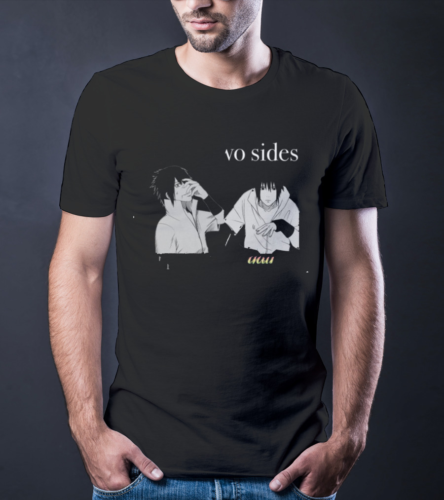 I Have Two Sides Mentally Unstable Gay Anime Character Contrasts T-Shirt