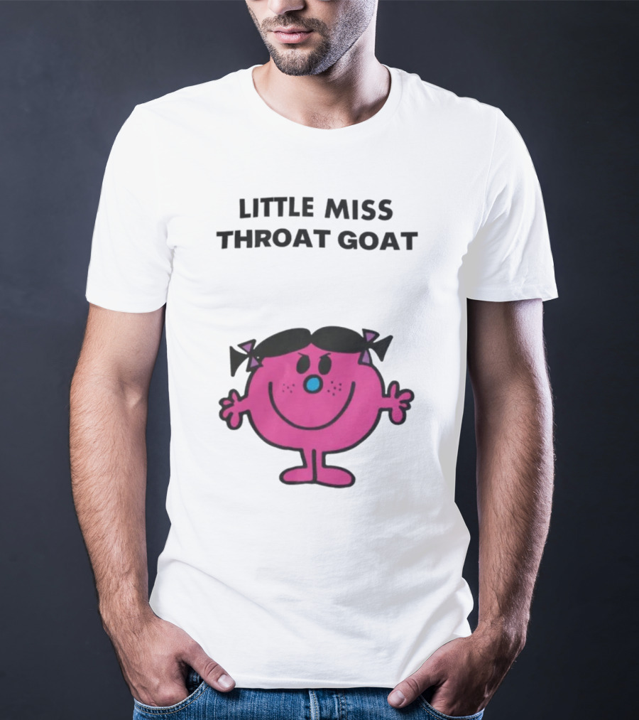 Little Miss Throat Goat Mr. Men T-Shirt