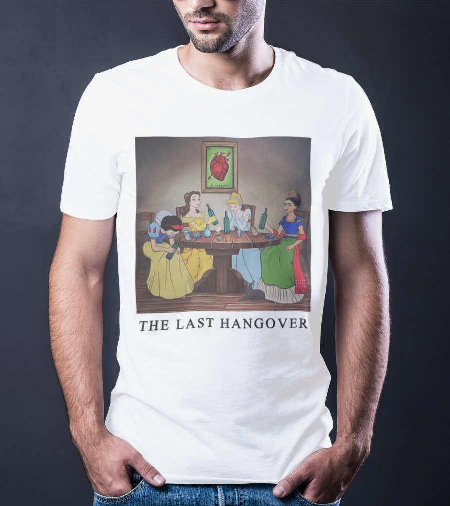 The Last Hangover Princesses With Frida Khalo At Party T-Shirt