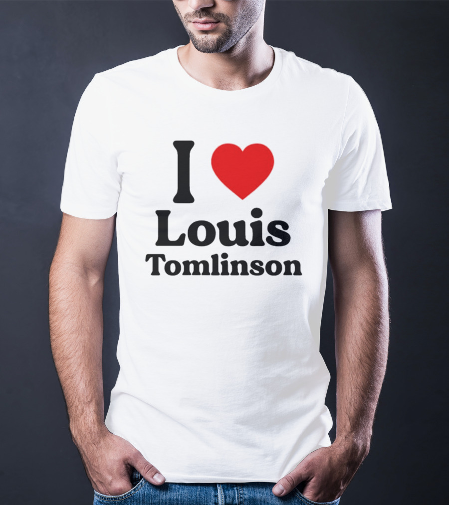 I Love Heart Louis Tomlinson T-Shirt