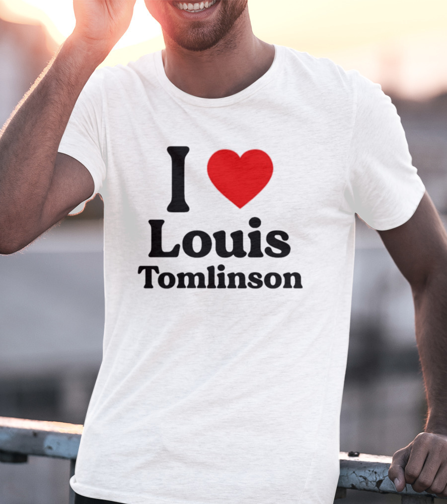 I Love Heart Louis Tomlinson T-Shirt