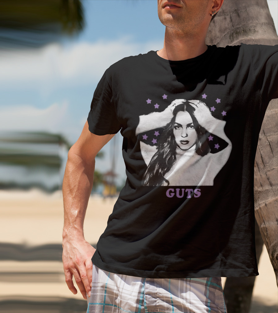 Guts Olivia Rodrigo New Stars T-Shirt