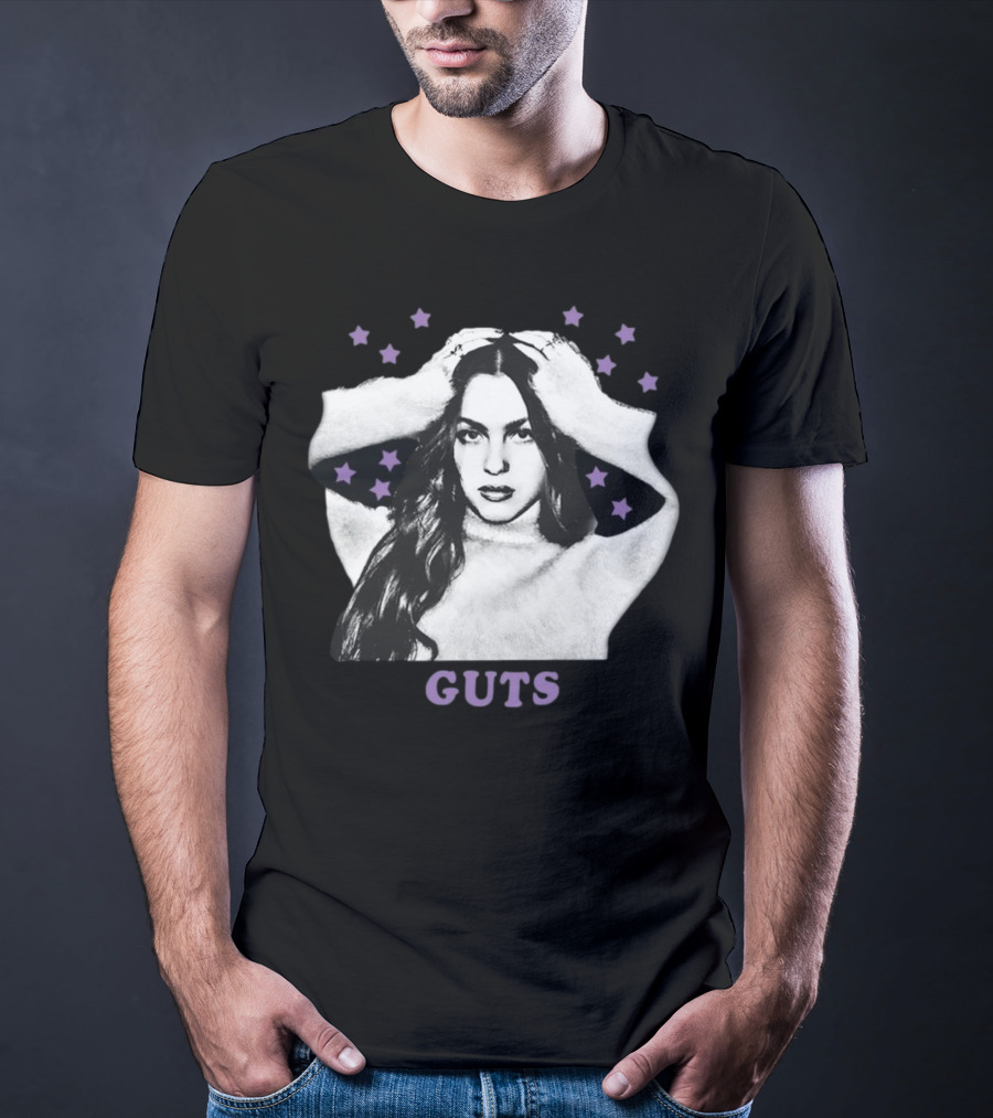 Guts Olivia Rodrigo New Stars T-Shirt