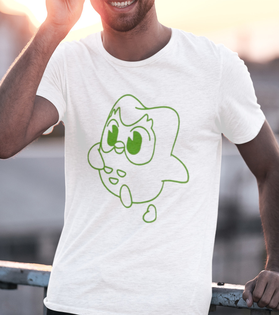 Duo Strut Glow In The Dark Outline Character T-Shirt