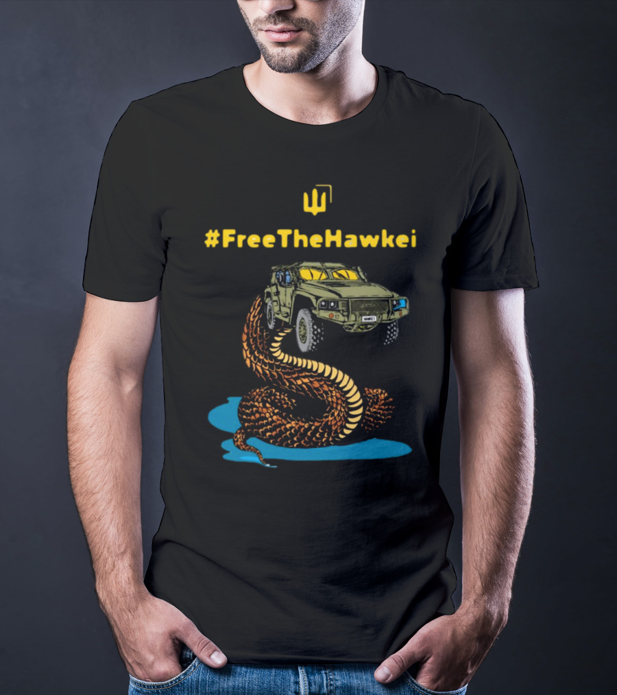 FreeTheHawkei Military Vehicle Coiled Snake T-Shirt