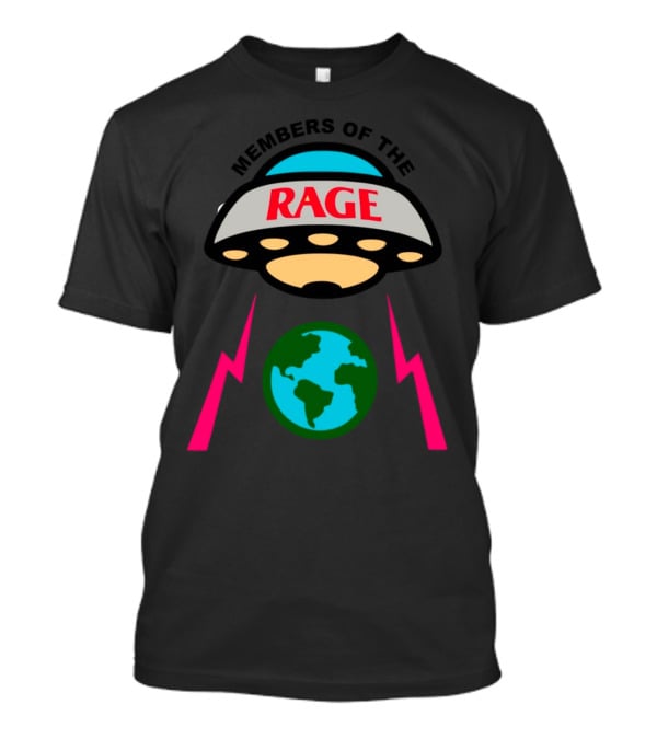 Members Of The Rage UFO Earth Lightnings T-Shirt