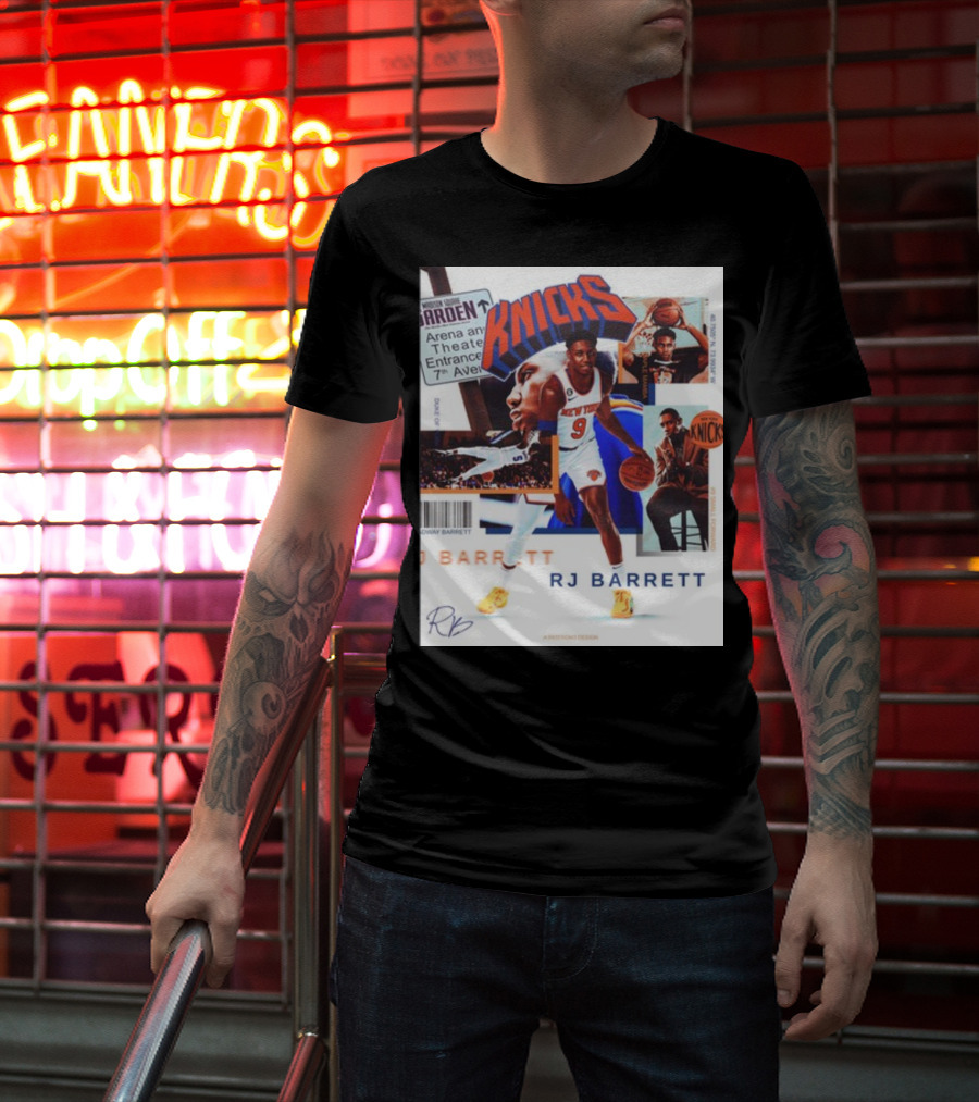 Madison Square Garden Knicks RJ Barrett 9 T-Shirt