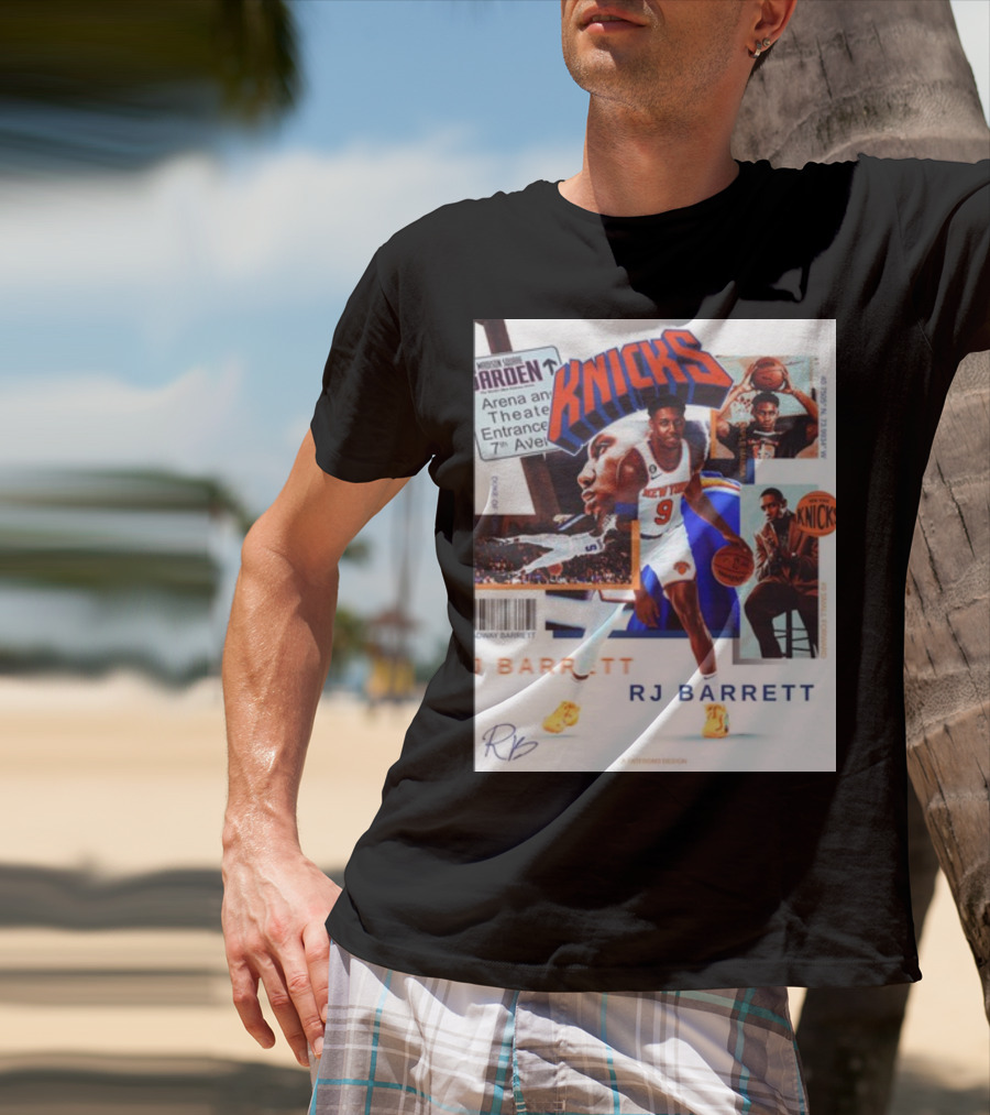 Madison Square Garden Knicks RJ Barrett 9 T-Shirt