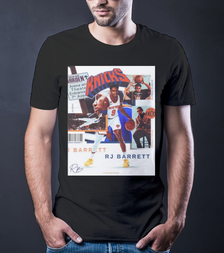 Madison Square Garden Knicks RJ Barrett 9 T-Shirt