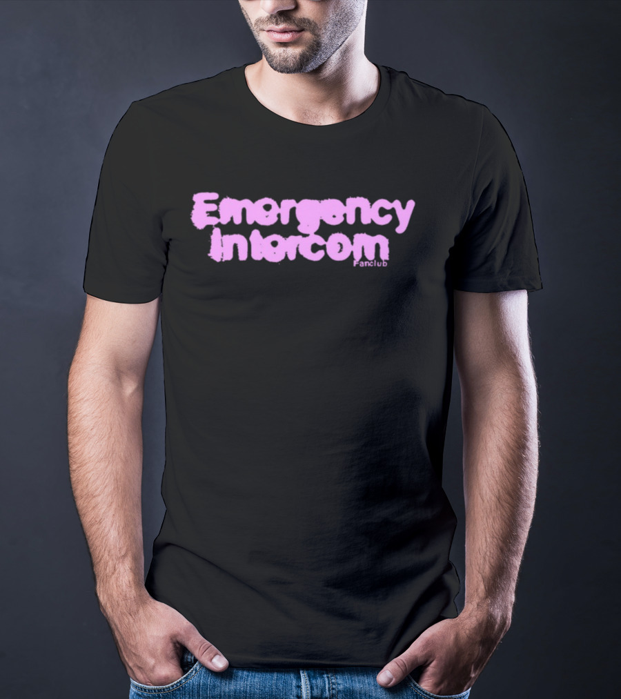 Emergency Intercom Fanclub Pink T-Shirt