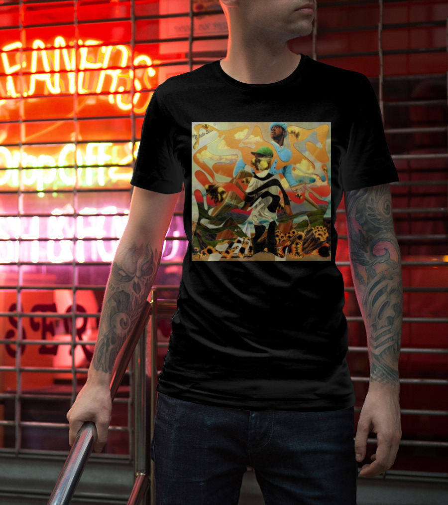 Call Me If You Get Lost Estate Sale Flower Boy Album Art Puzzle T-Shirt