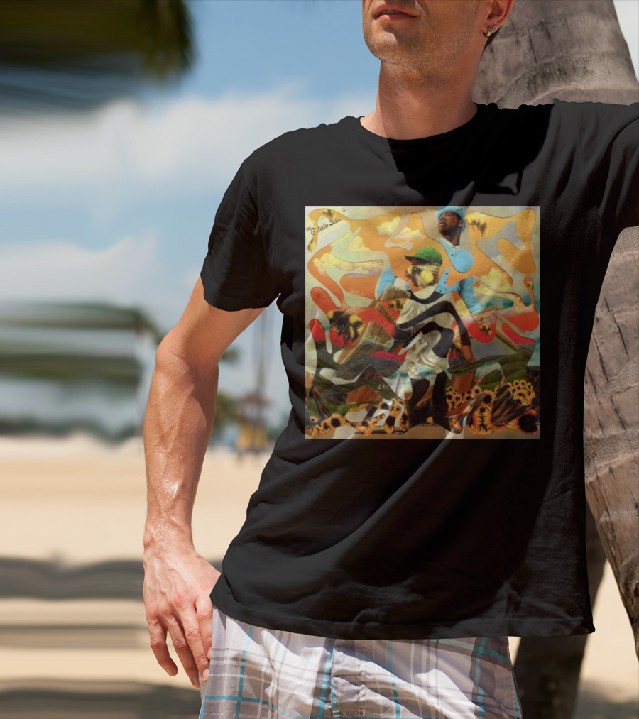 Call Me If You Get Lost Estate Sale Flower Boy Album Art Puzzle T-Shirt