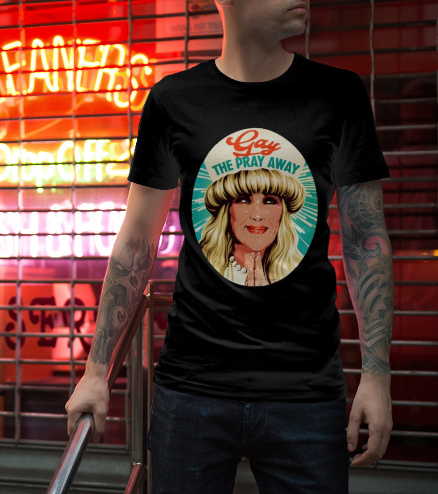 Nordacious Gay The Pray Away Divine Iconic Image T-Shirt