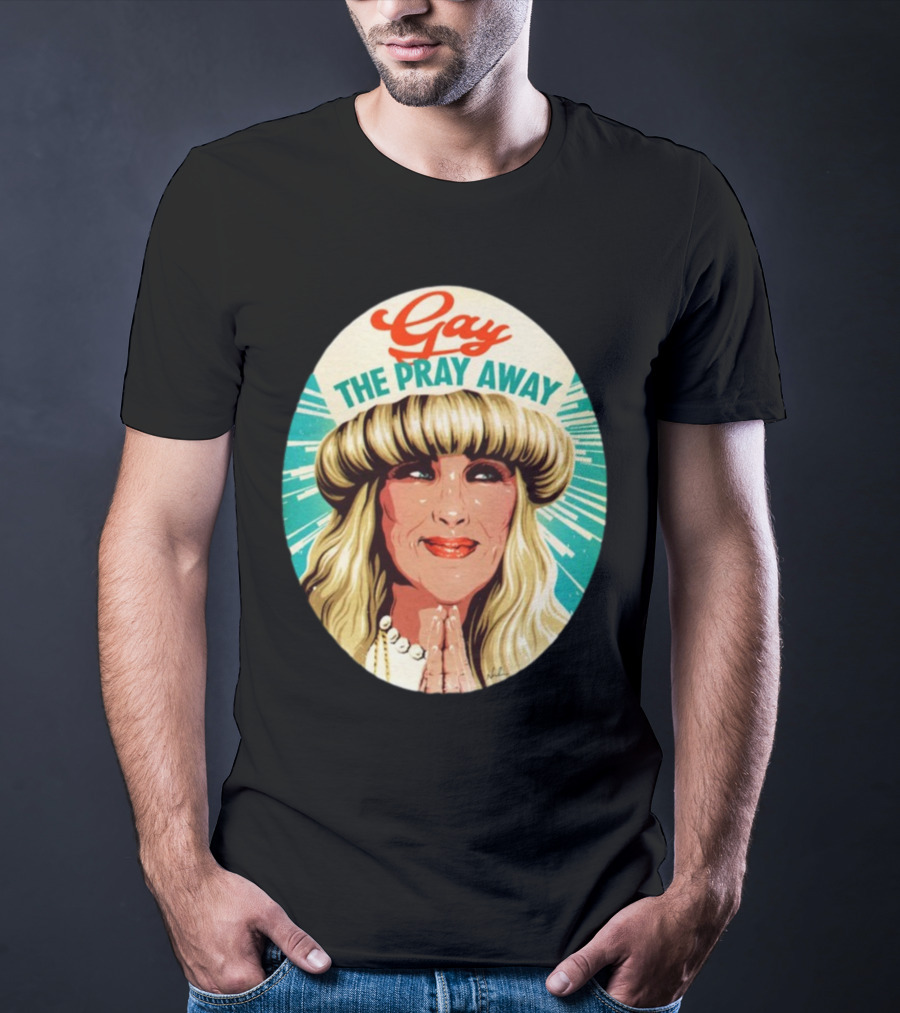 Nordacious Gay The Pray Away Divine Iconic Image T-Shirt