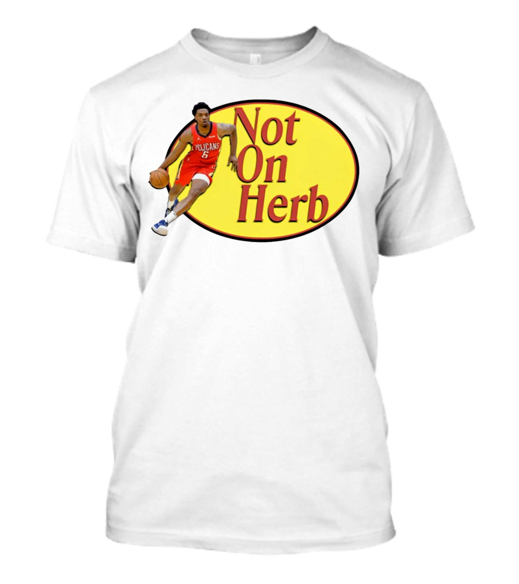 Herb Jones Not On Herb Pelicans Basketball T-Shirt