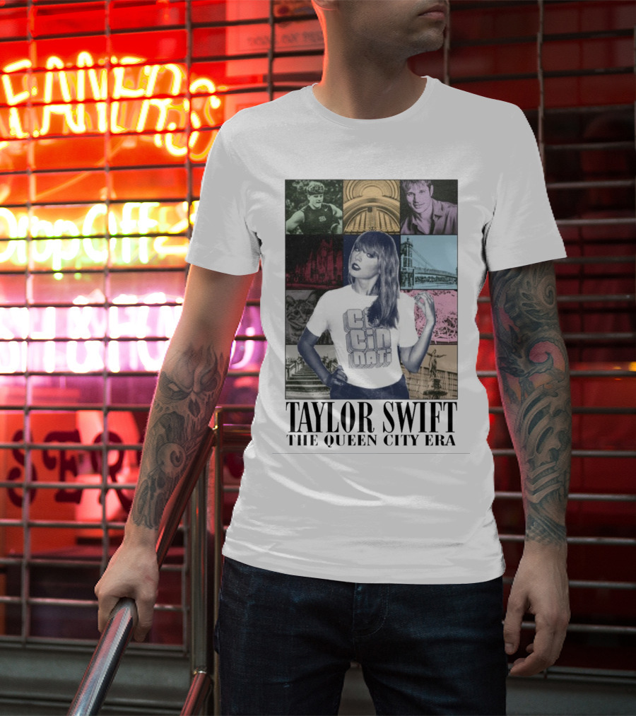 TAYLOR SWIFT CINCINNATI THE QUEEN CITY ERA T-Shirt