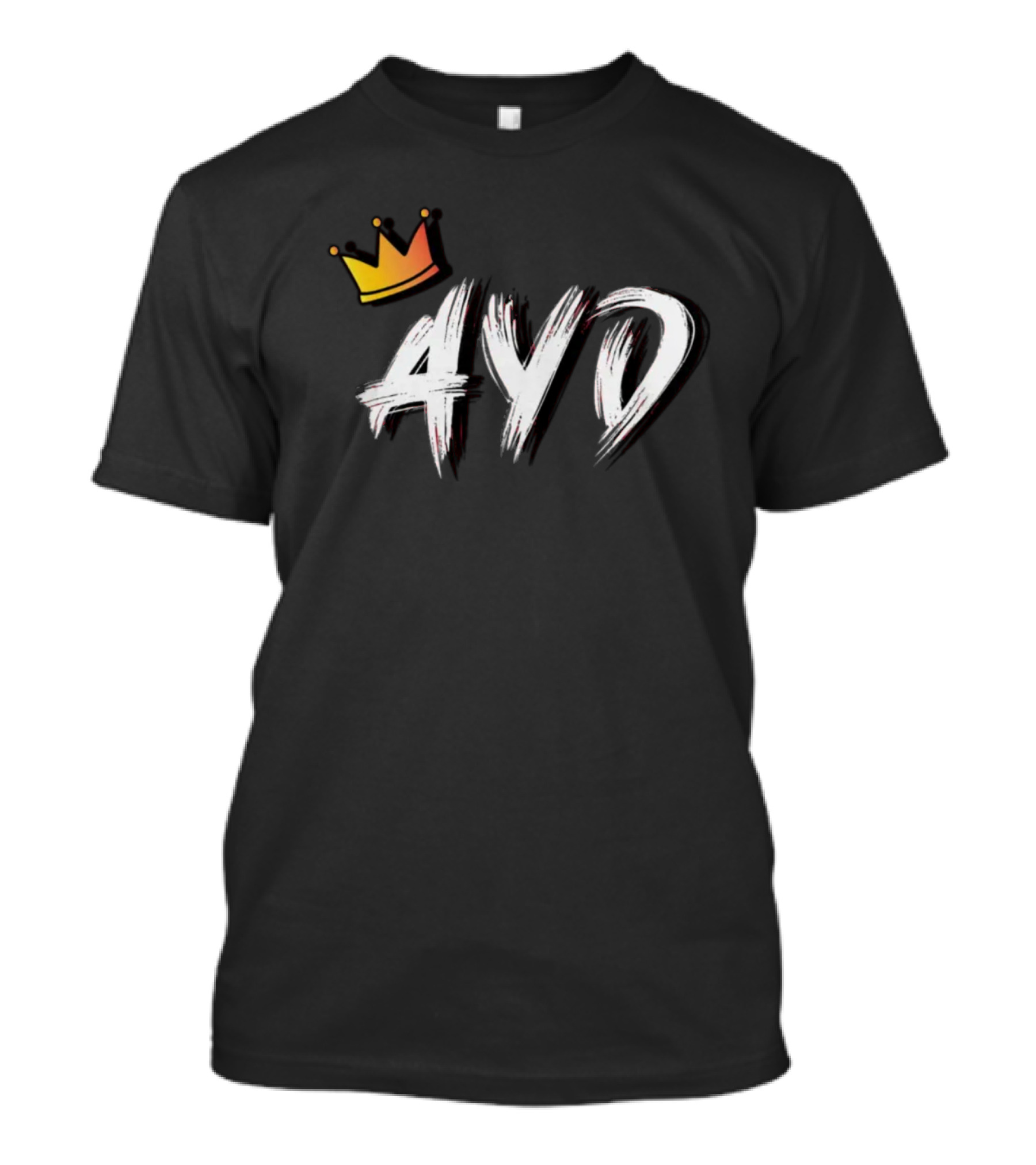 AYD Crown Graffiti Style With Royalty T-Shirt
