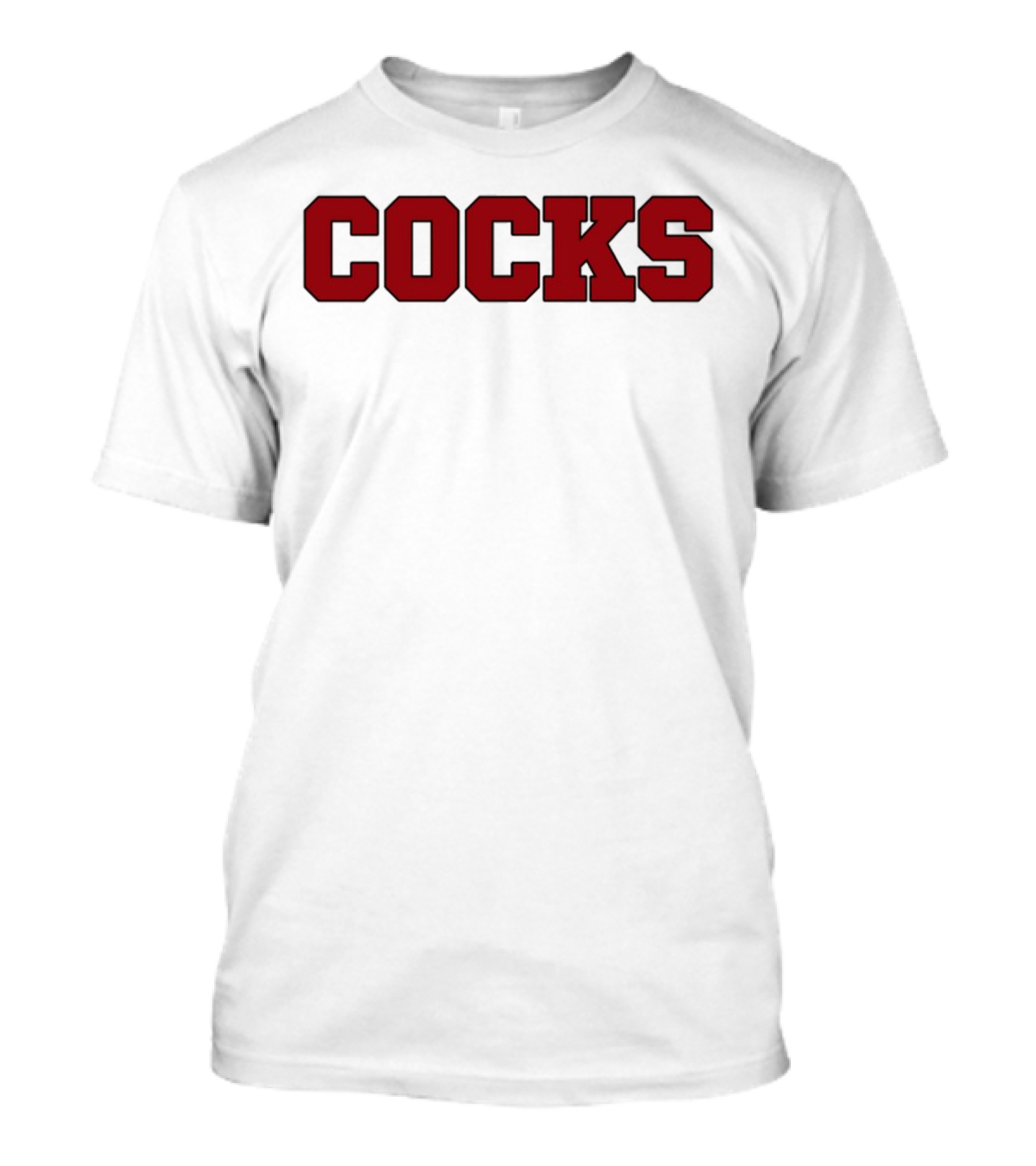 Yungblud Cocks Shirt Text Bold Red Lettering T-Shirt