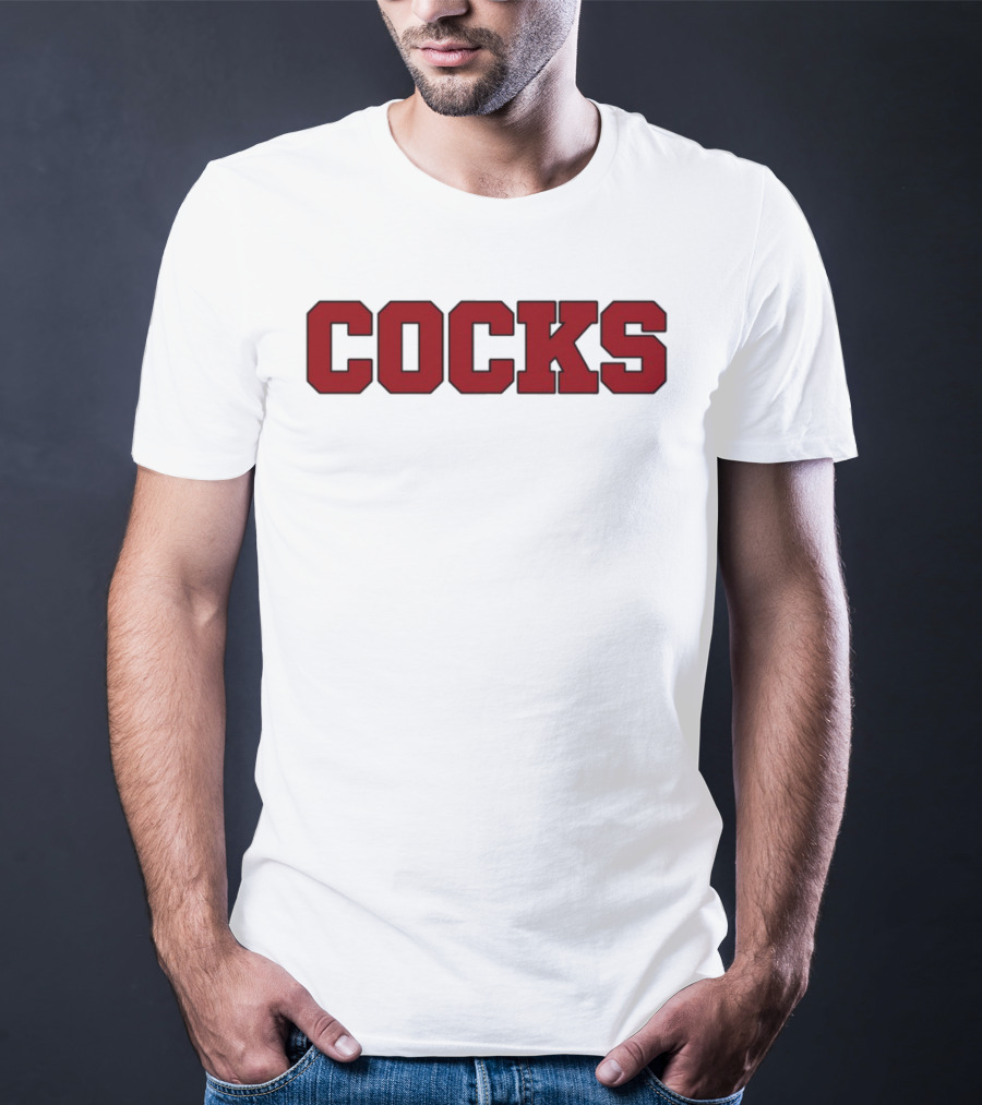 Yungblud Cocks Shirt Text Bold Red Lettering T-Shirt