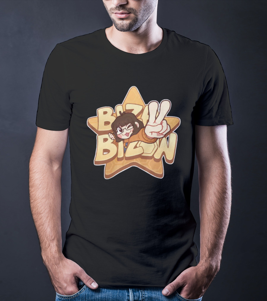 Bizabizow Supah Star Victory Pose T-Shirt