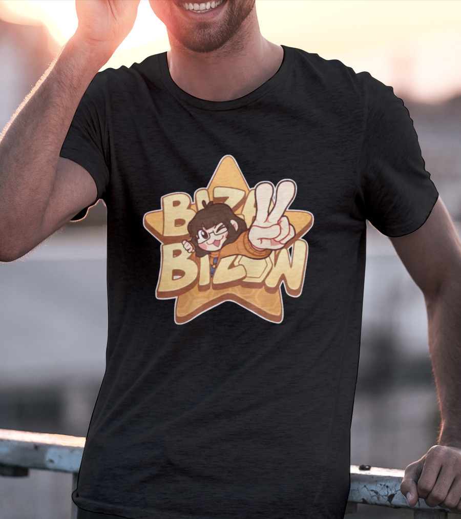 Bizabizow Supah Star Victory Pose T-Shirt