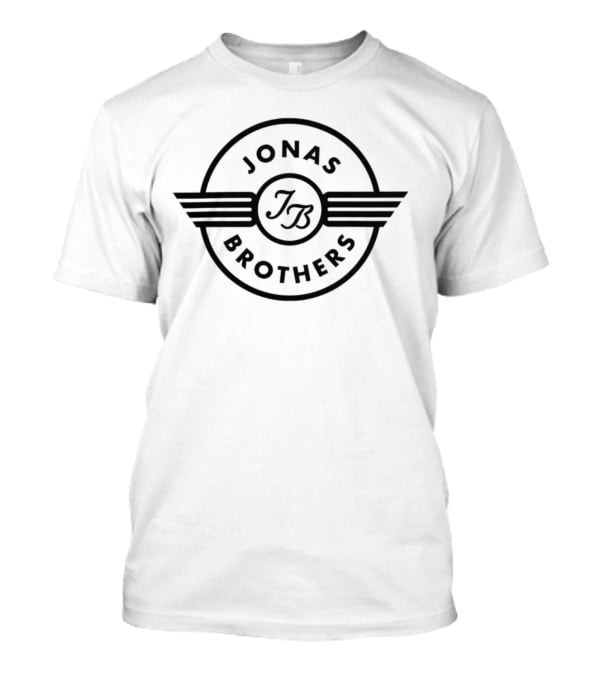 Jonas Brothers JB Wings Flight Logo Emblem T-Shirt