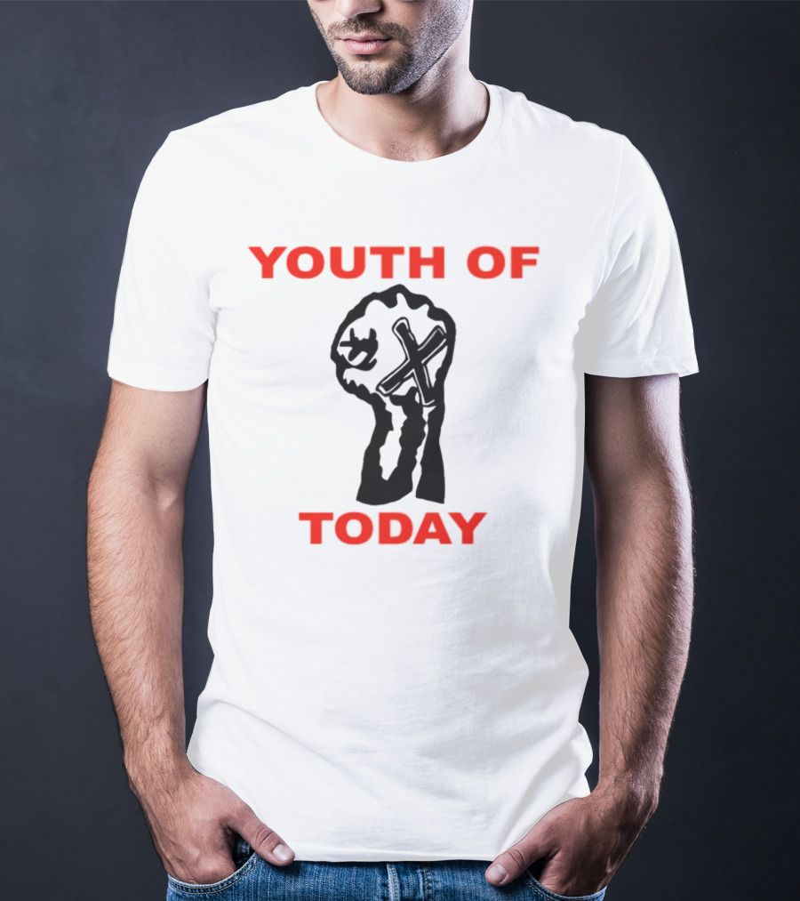 Youth Of Today Fist With Cross T-Shirt