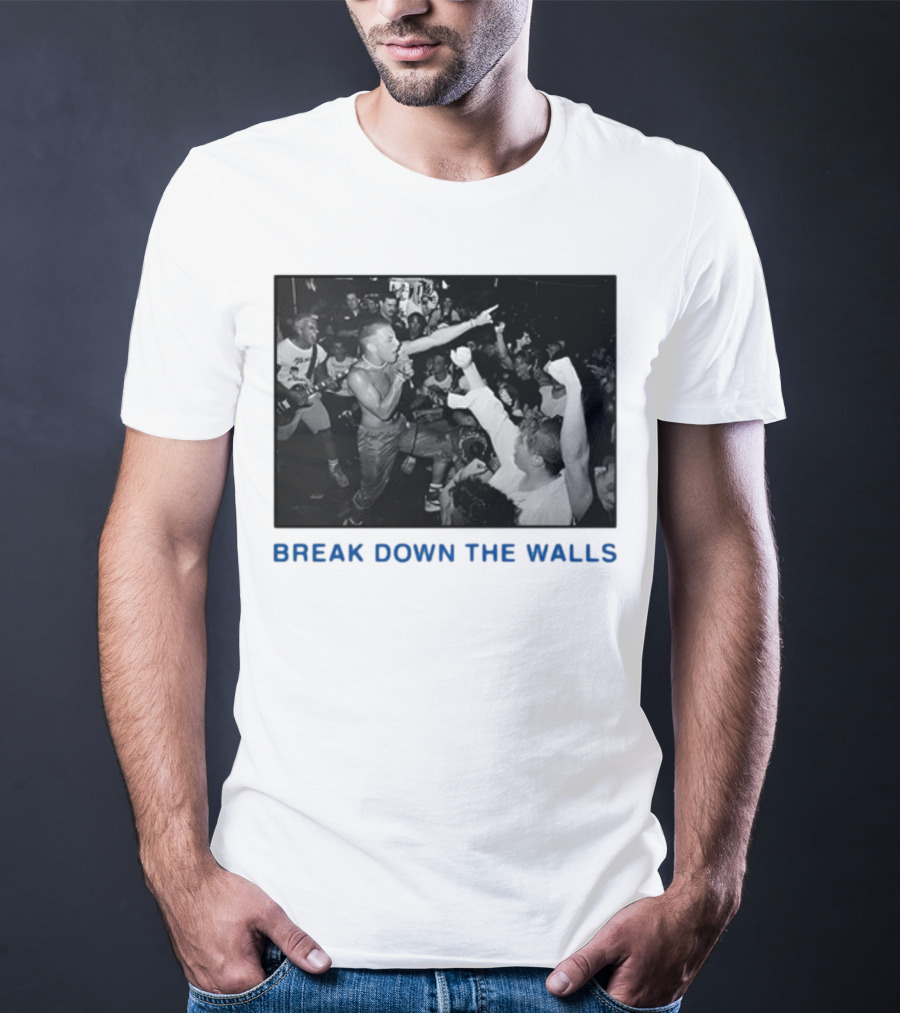 Youth Of Today Break Down The Walls Hardcore Punk Concert Energy T-Shirt