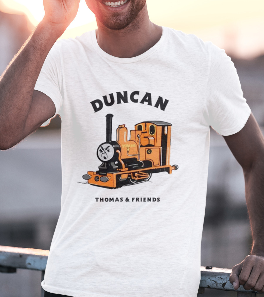 Duncan Thomas And Friends Train Character T-Shirt