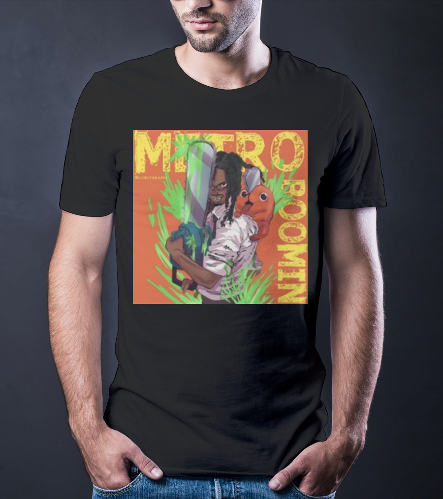 Metro Boomin Lordtakashi Chainsaw Character And Creature T-Shirt