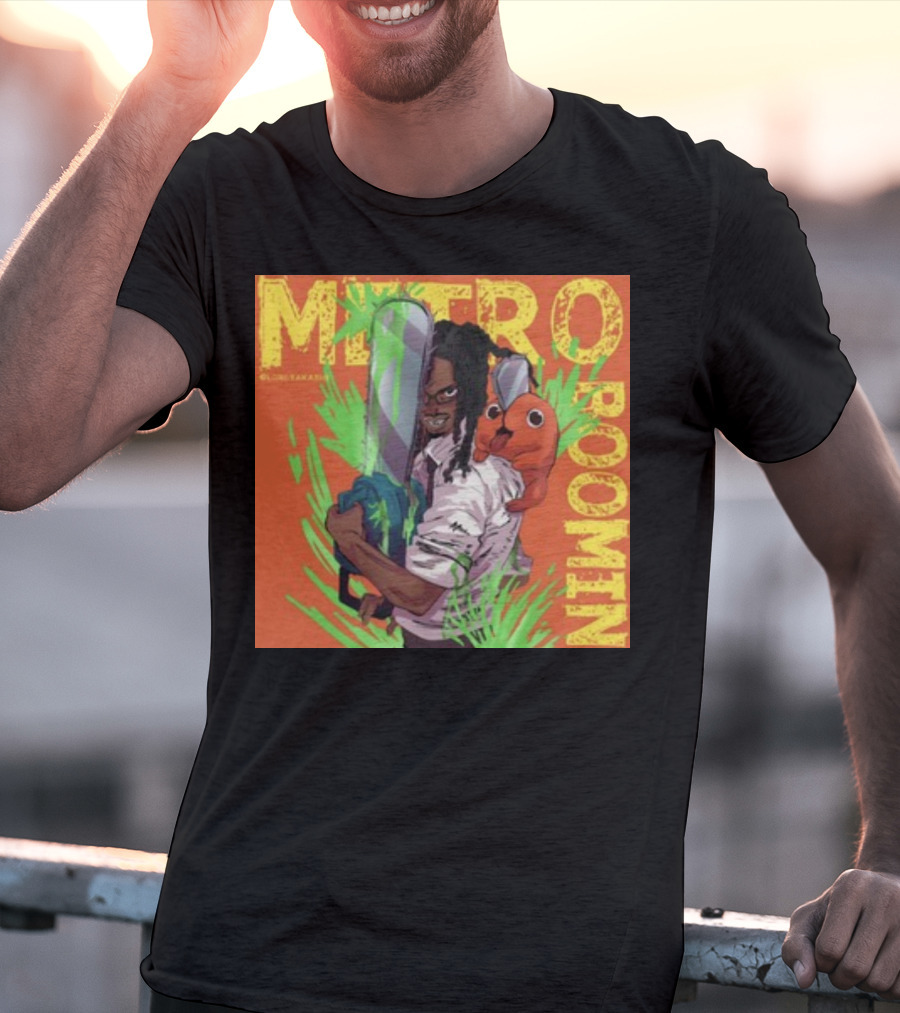 Metro Boomin Lordtakashi Chainsaw Character And Creature T-Shirt